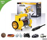 Araba Oto Araç Lastik Şişirme Pompası Metal Gövde Kompresör