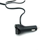 Araç Çakmak Çoklayıcı 3 Çakmak 2 Usb Çoğaltıcı Hızlı Şarj Desteği