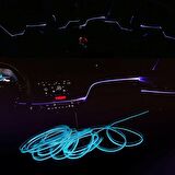 Araç İçi Atmosfer Ambiyans Led Neon RGB App Kontrollü 4 Parça