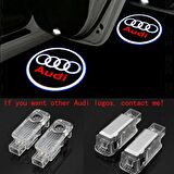 Audi A4 2009-2014 Kapı Altı Led Logo Aydınlatma Ghost Shadow