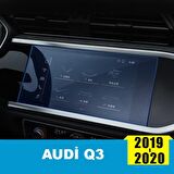 Audi Q3 2019 2020 Navigasyon Temperli Ekran Koruyucu