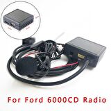 Ford Focus Fiesta Mondeo CMax Bt 5.0 Mikrofonlu Aux Adaptörü Sku5 Usb Tf Kart Girişi