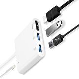 iPhone Lightning 1080p 2 Usb 3.0 PD Dijital Av Otg Şarj Adaptör