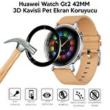Huawei Watch Gt3 42mm 3D Cam Full Ekran Koruyucu