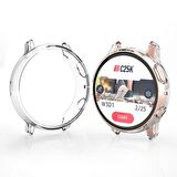 Samsung Galaxy Active 2 44mm Silikon Kapak Kılıf Ekran Koruyucu
