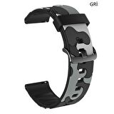 Samsung Gear Watch 3 41mm Active 2 40 44mm Kamuflaj TME Kordon 20mm