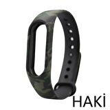 Xiaomi Mi Band 2 Uyumlu Akıllı Bileklik TME Kordon Kayış Kamuflaj Desen