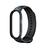 Xiaomi Mi Band 5 Mi Band 6 TME Kordon Kayış Kamuflaj Desen