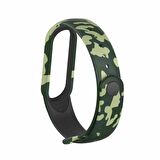 Xiaomi Mi Band 5 Mi Band 6 Uyumlu TME Kordon Kayış Kamuflaj Desen