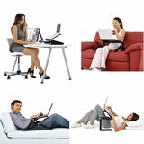 Yükseklik Ayarlı Laptop Notebook Ders Çalışma Masası MousePadli