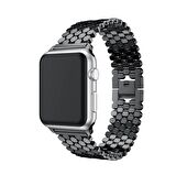 Apple Watch 4 5 6 7 45mm 44mm 42mm Premium Petek Tasarım Kordon