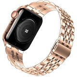 Apple Watch 4 5 6 7 45mm 44mm 42mm Rolex Tasarım Premium Kordon
