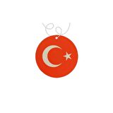Techmaster Araç Asma Koku Türk Bayrağı Tasarım 5li Paket