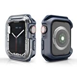 Apple Watch 7 8 41mm Uyumlu Rugged Kasa Koruyucu 360 Tam Koruma