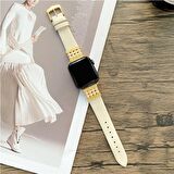 Apple Watch 4 5 6 7 8 Ultra 45mm 44mm 42mm İnci Taşlı Kordon