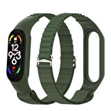 Xiaomi Mi Band 3 4 5 6 7 Alpine Loop Örgü Kordon Kayış