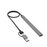 7in2 USB 3.0 Type-C 1xUSB 3.0 6xUsb 2.0 HUB Otg Çoğaltıcı UCA9702