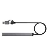 7in2 USB 3.0 Type-C 1xUSB 3.0 6xUsb 2.0 HUB Otg Çoğaltıcı UCA9702