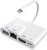 iPhone iPad Lightning Rj45 Gigabit Ethernet Hdmi Usb Şarj Adaptör