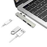 Macbook Pro Air için 2x Usb 3.0 Type-C Şarj Hub Adaptör Çevirici