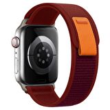 Apple Watch Uyumlu 2 3 4 5 6 7 8 38mm 40mm 41mm Trail Loop Kordon 