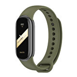 Xiaomi Mi Band 8 Mi Band 9 Uyumlu Akıllı Bileklik Silikon Kordon Kayış