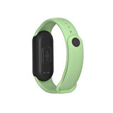 Xiaomi Mi Band 8 Mi Band 9 Uyumlu Akıllı Bileklik Silikon Kordon Kayış