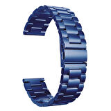 Samsung Galaxy Gear S3 Gear Watch 3 45mm Uyumlu Çelik Metal Kordon