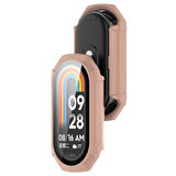 Xiaomi Mi band 8 Mi Band 9 Uyumlu Rubber 360° Ekran Kasa Koruyucu Kapak Kılıf