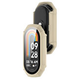 Xiaomi Mi band 8 Mi Band 9 Uyumlu Rubber 360° Ekran Kasa Koruyucu Kapak Kılıf
