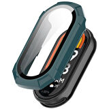 Xiaomi Mi band 8 Mi Band 9 Uyumlu Rubber 360° Ekran Kasa Koruyucu Kapak Kılıf