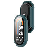 Xiaomi Mi band 8 Mi Band 9 Uyumlu Rubber 360° Ekran Kasa Koruyucu Kapak Kılıf
