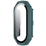 Xiaomi Mi band 8 Mi Band 9 Uyumlu Rubber 360° Ekran Kasa Koruyucu Kapak Kılıf