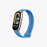 Xiaomi Mi Band 8 Mi Band 9 Uyumlu Akıllı Bileklik Silikon Kordon Kayış