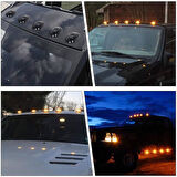 5li Set 16 Ledli Universal Pick Up 4x4 Araç Üstü Park Sis Lambası