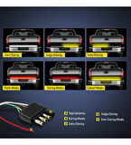 Pick Up Off Road 4x4 Bagaj Altı Kayan LED Sinyalli 5 Modlu 120cm
