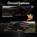 Pick Up Off Road 4x4 Bagaj 4 Sıra Kayan LED Sinyalli 5 Modlu 150cm