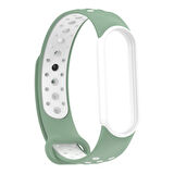 Xiaomi Mi Band 5 6 7 Uyumlu Delikli Spor Silikon Kordon Kayış