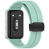 Samsung Galaxy Fit 3 R390 Uyumlu Manyetik Mıknatıslı Band Silikon Kordon Kayış