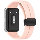 Samsung Galaxy Fit 3 R390 Uyumlu Manyetik Mıknatıslı Band Silikon Kordon Kayış