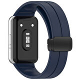 Samsung Galaxy Fit 3 R390 Uyumlu Manyetik Mıknatıslı Band Silikon Kordon Kayış