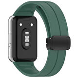 Samsung Galaxy Fit 3 R390 Uyumlu Manyetik Mıknatıslı Band Silikon Kordon Kayış