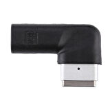 Type-C To Magsafe 2 85W a Kadar Destekli 90 Derece Çevirici Adaptör