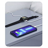 Type-C Apple Watch 7 8 9 Ultra iPhone 15 Pro Max Uyumlu 15W Destekli Şarj Kablosu