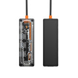 Type-C 3X Usb 3.0 Hub Pd HDMI Şarj Girişli Hub Çevirici Adaptör SW5H