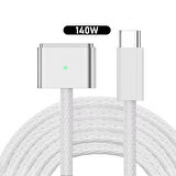 Type-C To Magsafe 3 2 Metre Şarj Kablosu
