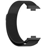 Huawei Watch Fit 3 Uyumlu Manyetik Mıknatıslı Hasır Kordon Kayış