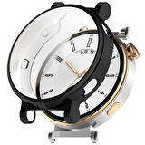 Huawei Watch Gt4 41mm Uyumlu Kasa Ekran Koruyucu 360 Tam Koruma Kılıf Kapak