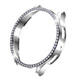 Samsung Galaxy Watch 4 5 6 7 FE 40mm Uyumlu Parlak Taşlı Ekran Kasa Kılıf Koruyucu