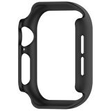 Apple Watch 10. Nesil 42mm Uyumlu Rubber Sert Plastik Koruma Kasa Kılıfı